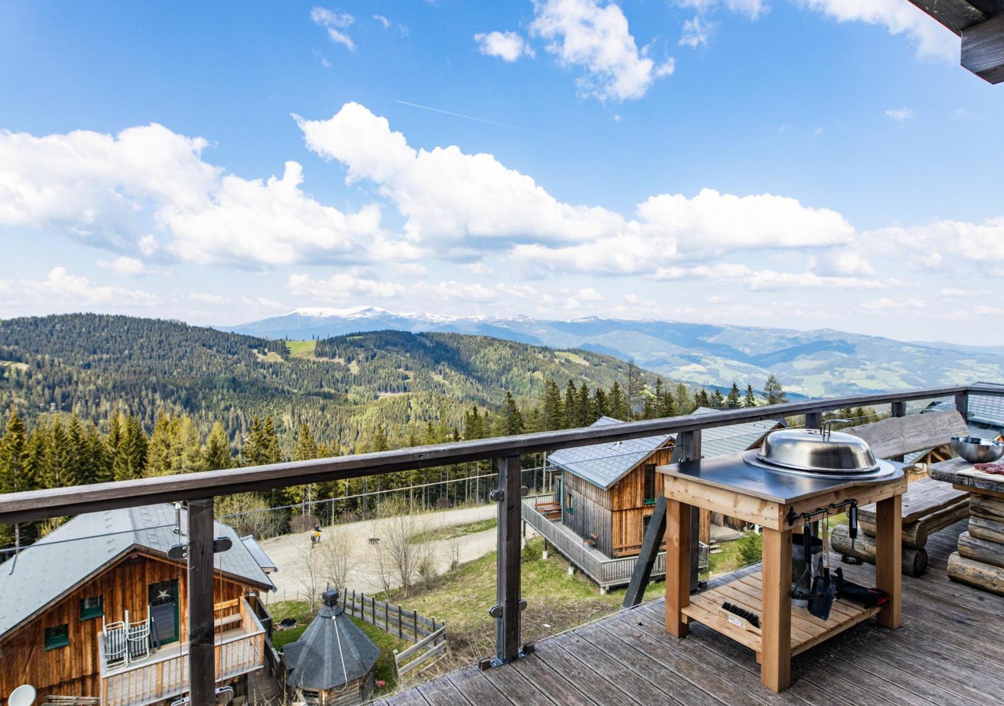 1A Chalet "Wolke" Wandern, Grillen, Wellness Im Traumhaus Волфсберг Екстериор снимка