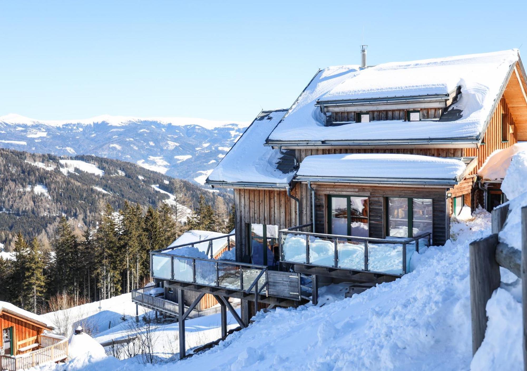 1A Chalet "Wolke" Wandern, Grillen, Wellness Im Traumhaus Волфсберг Екстериор снимка